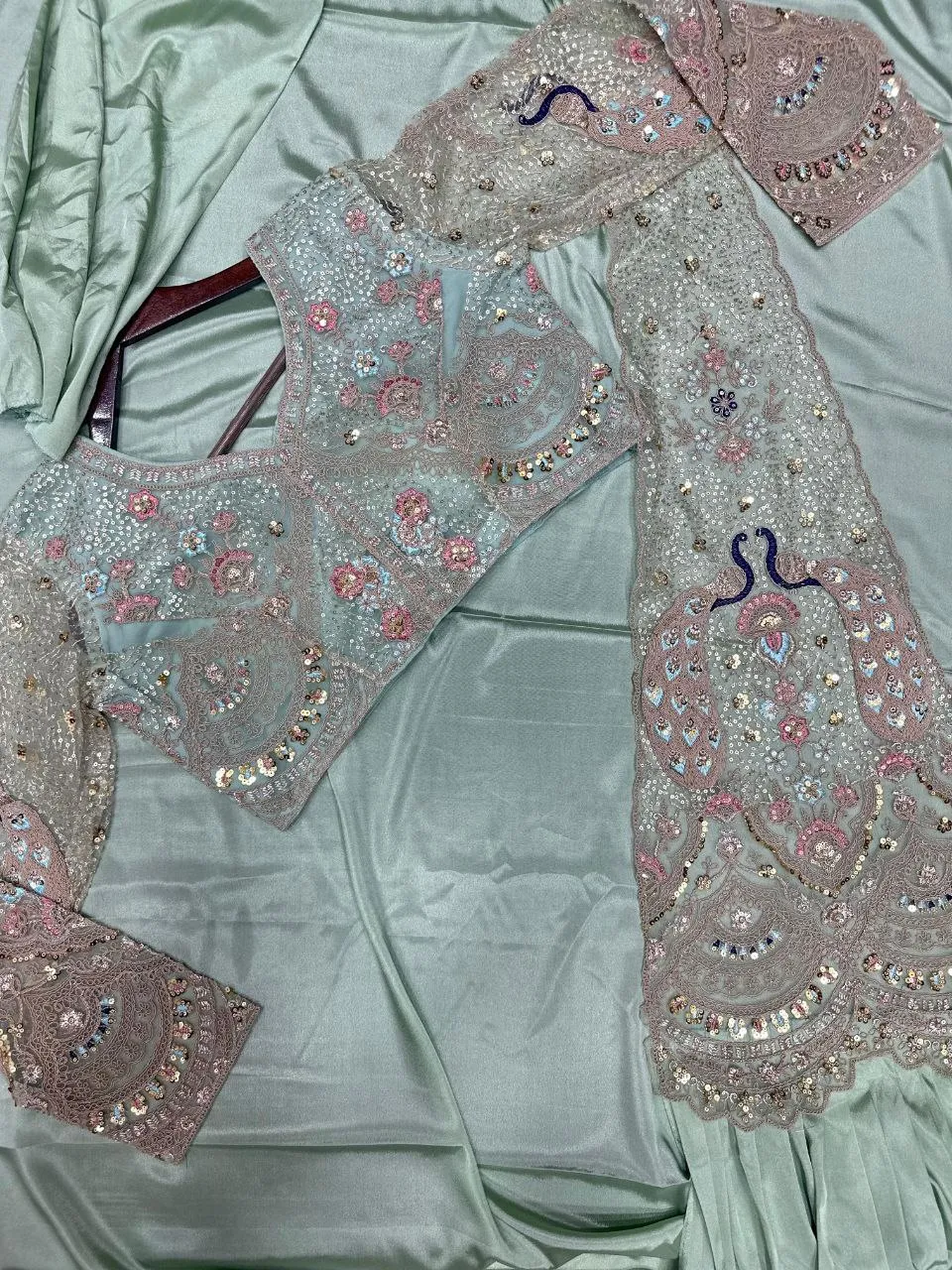 Madhuri 247 Crepe Designer Ready To Wear Saree For Women