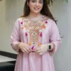 Zarin 58 Embroidery Work Kurti Palazzo Fastival Collection for woman