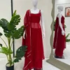 Deepika 5889 Mirror Work Party Wear Kurti Palazzo With Dupatta