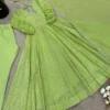 Sabina 5293 Crunchy Silk Designer Anarkali Suit Collection