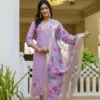 Zarin 55 Embroidery Work Kurti Pant With Dupatta Collection for woman