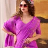 WMN 7913 Crepe Weaving Work Saree Collection For Women