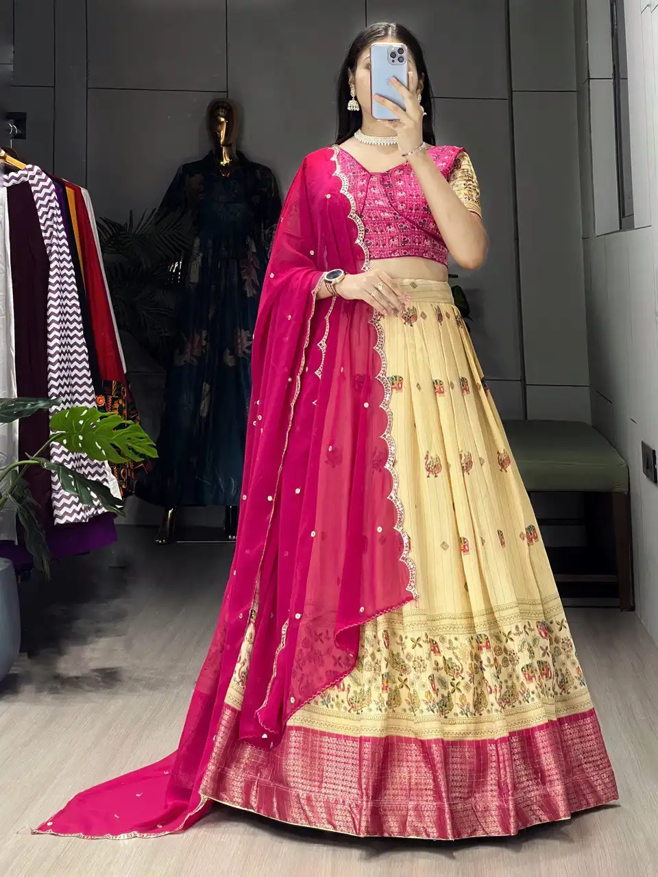 WMT 9035 Marshmellow Rico lehenga choli for women