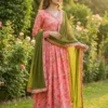 Alia 528 Chinon Soft Digital Printed Readymade Dress