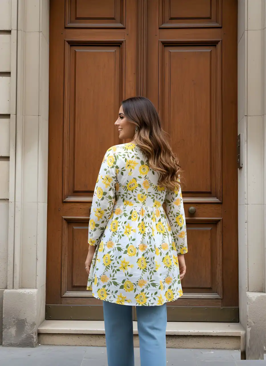 Shiv Vol 168 Printed Short Kurti