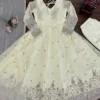 Deepika 5993 Thread Sequence Anarkali Readymade Dress