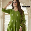 Laxmy Vol 76 Embroidery Work Kurti Pant With Dupatta Collection