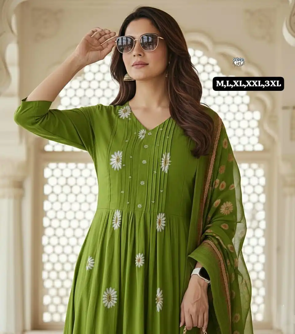 Laxmy Vol 76 Embroidery Work Kurti Pant With Dupatta Collection