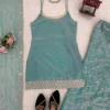 Deepika 5995 Thread Sequnce Kurti Palazzo With Dupatta Collection woman