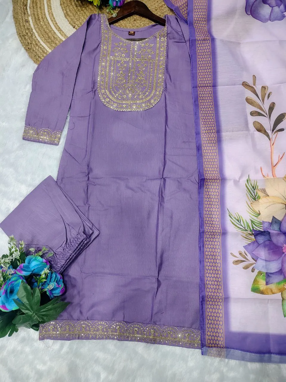 Zarin Vol 02 Rayon Cotton Embroidery Sequence Work Readymade Dress