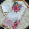 WMS 162 Floral Sparrow With Khatali Handwork Saree