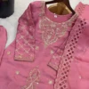 Sabina 5335 Gmy Choo Silk Beads Embroidery Kurti Palazzo With Dupatta