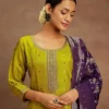 FFD Vol 119 Art Silk Weaving Kurta Pent With Dupatta Collection