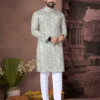Shyam Cotton Kurta Pajama Printed Sequence Party Wear Collection