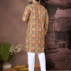 Shyam Cotton Kurta Pajama Haldi Printed Sequence Party Wear Collection