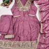 Zarin Vihanika Heavy Silk Festival Wear Readymade Dress for woman