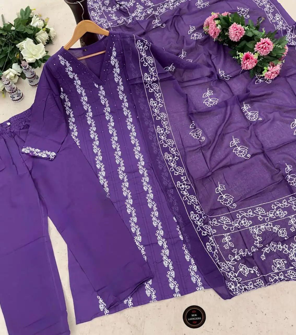 Laxmy Vol 64 Bandhani Printed Kurti Pant With Dupatta Collection