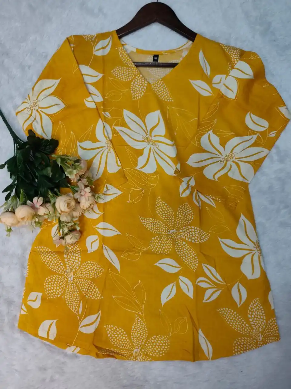 Zarin 64 Printed Fancy Short Top