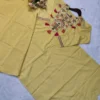 Zarin 58 Embroidery Work Kurti Palazzo Fastival Collection