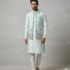 Shyam Vol 89 Wedding Kurta Pajama With Embroidery Koti