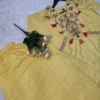 Zarin 58 Embroidery Work Kurti Palazzo Fastival Collection