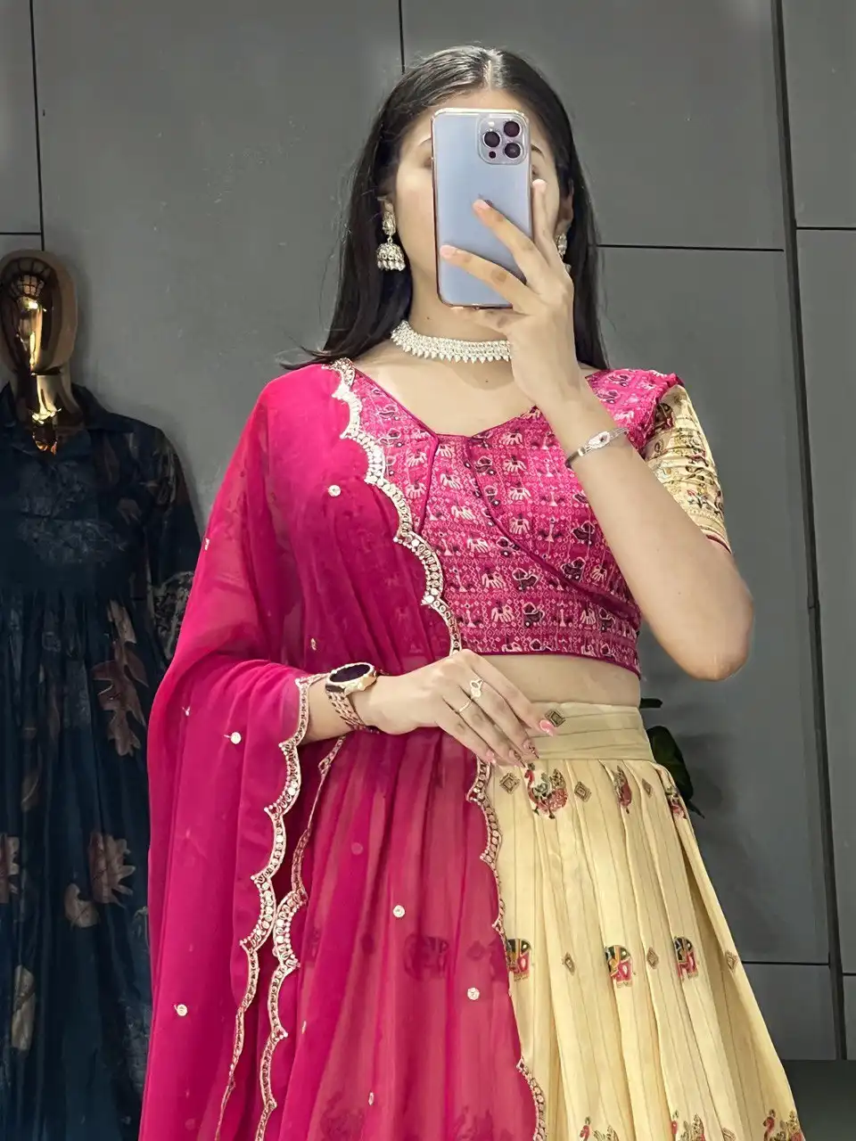 WMT 9035 Marshmellow Rico lehenga choli for women