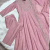 Laxmy Vol 71 Embroidery Anarkali Kurti Pant With Dupatta Collection