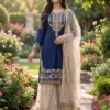 Sabina 1694A Silk Embroidery Wedding Readymade Dress for woman