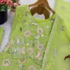 Sabina 1695 Faux Georgette Embroidery Readymade Dress for woman