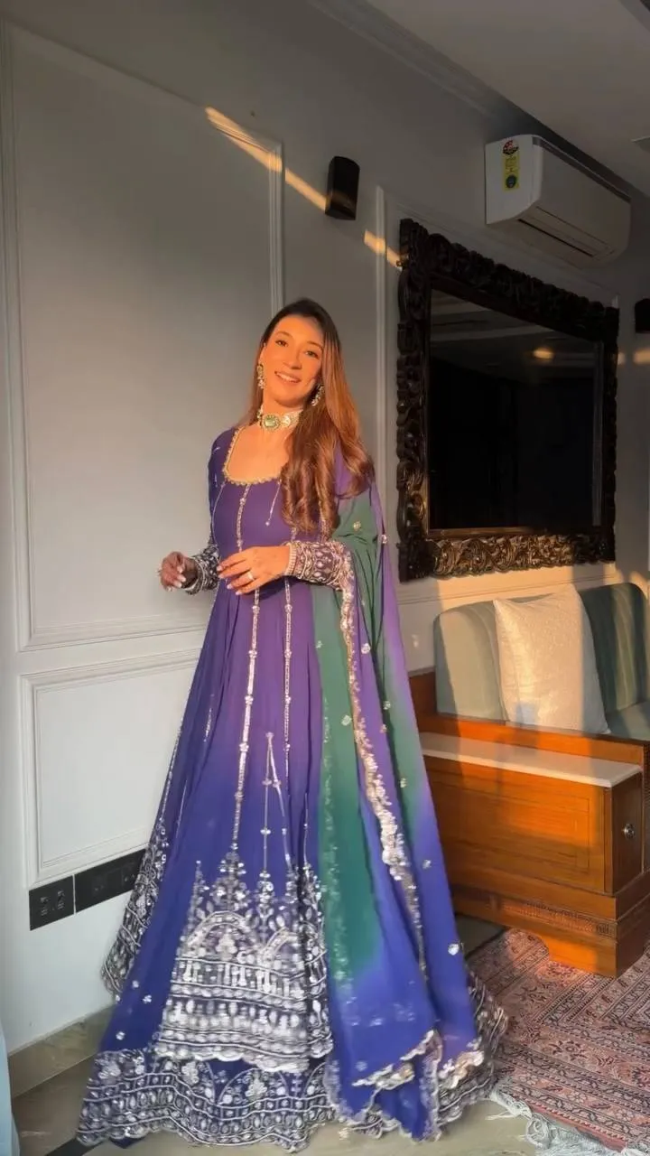 Sabina 1696 Faux Georgette Wedding Lehenga Choli for woman