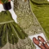 Sabina 1697 Silk Designer Mehndi Occasion Readymade Dress for woman