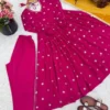 Sabina 5313 Faux Georgette Embroidery Readymade Dress for woman