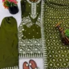 Sabina 5320 Silk Embroidery Mehndi Occasion Readymade Dress for woman