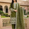 Sabina 5320 Silk Embroidery Mehndi Occasion Readymade Dress for woman