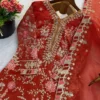 Sabina 5321 Crunchy Silk Festive Readymade Dress