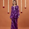 Shiv Vol 143 Purple Georgette Printed Co Ord Set