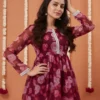 Shiv Vol 145 Georgette Printed Festive Co Ord Set