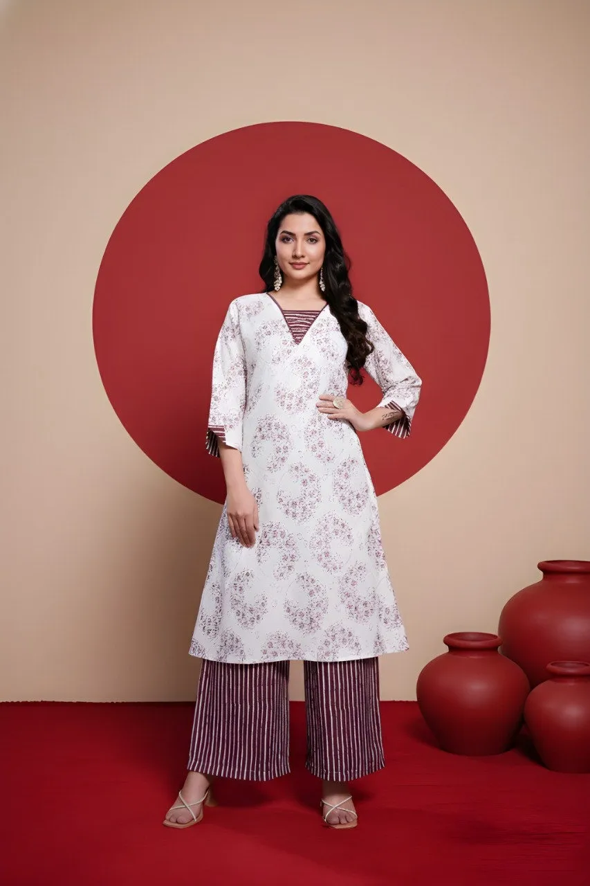 Shiv Vol 148 Cotton Printed Plazzo With Kurtis