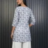Shiv Vol 157 Grey Cotton Blend Printed Short Top Western Wear