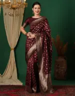 Sm Pari 122 Leem Silk Woven Work Festival Saree Collection - Image 14