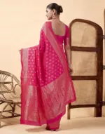 Sm Pari 122 Leem Silk Woven Work Festival Saree Collection - Image 15