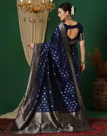 Sm Pari 122 Leem Silk Woven Work Festival Saree Collection - Image 5