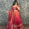 Vally Vol 102 Kanjivaram Silk Zari Weaving Lehenga Choli