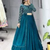WMT 8126 Gorgette Lehenga Choli Party Wear Collection