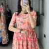 WMT 8221 Weightless Floral Printed Gown