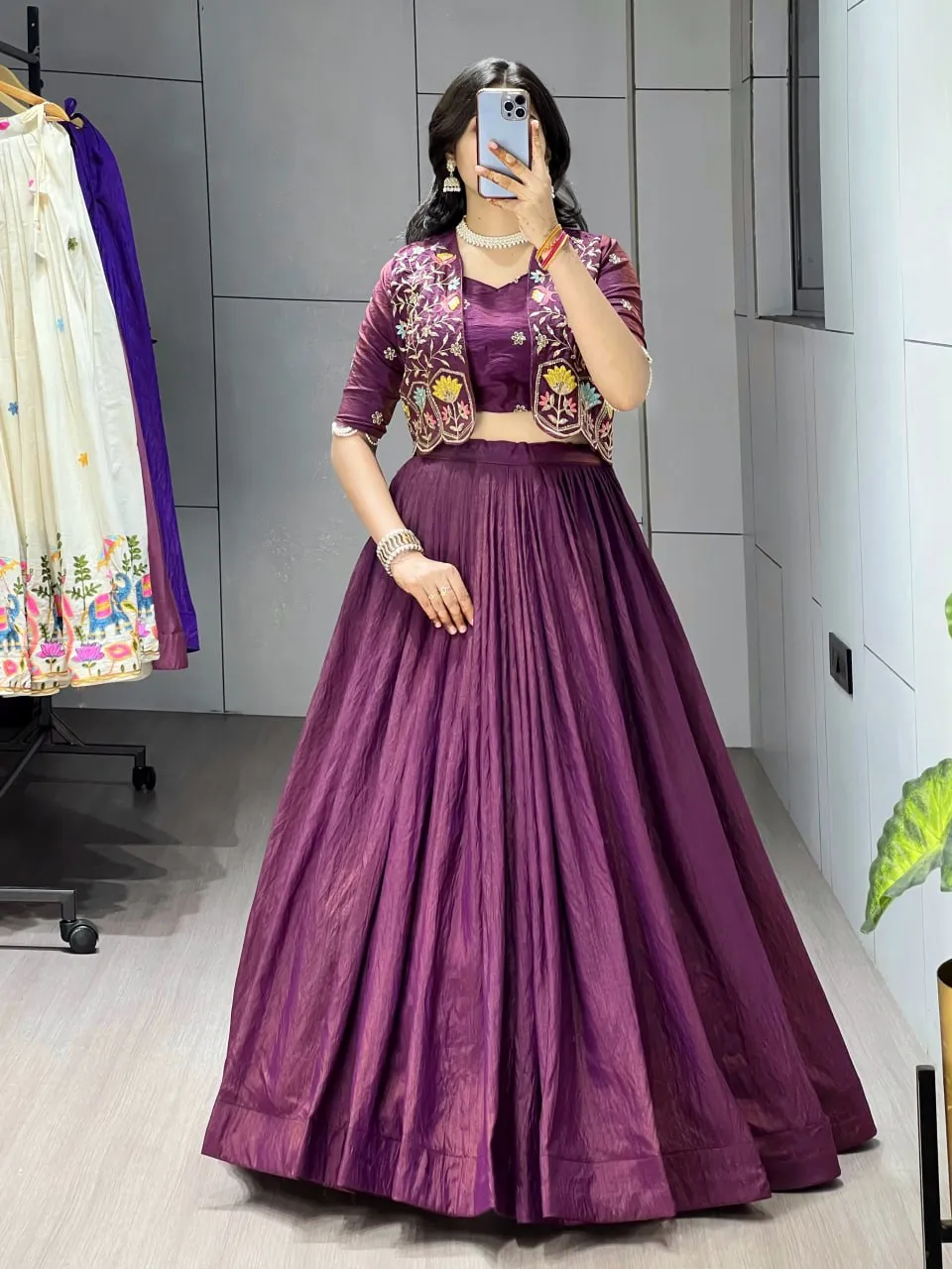 WMT 8228 Nc Vichitra Designer Party Wear Lehenga Choli