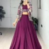 WMT 8231 Heavy Gorgette Occasion Lehenga Choli