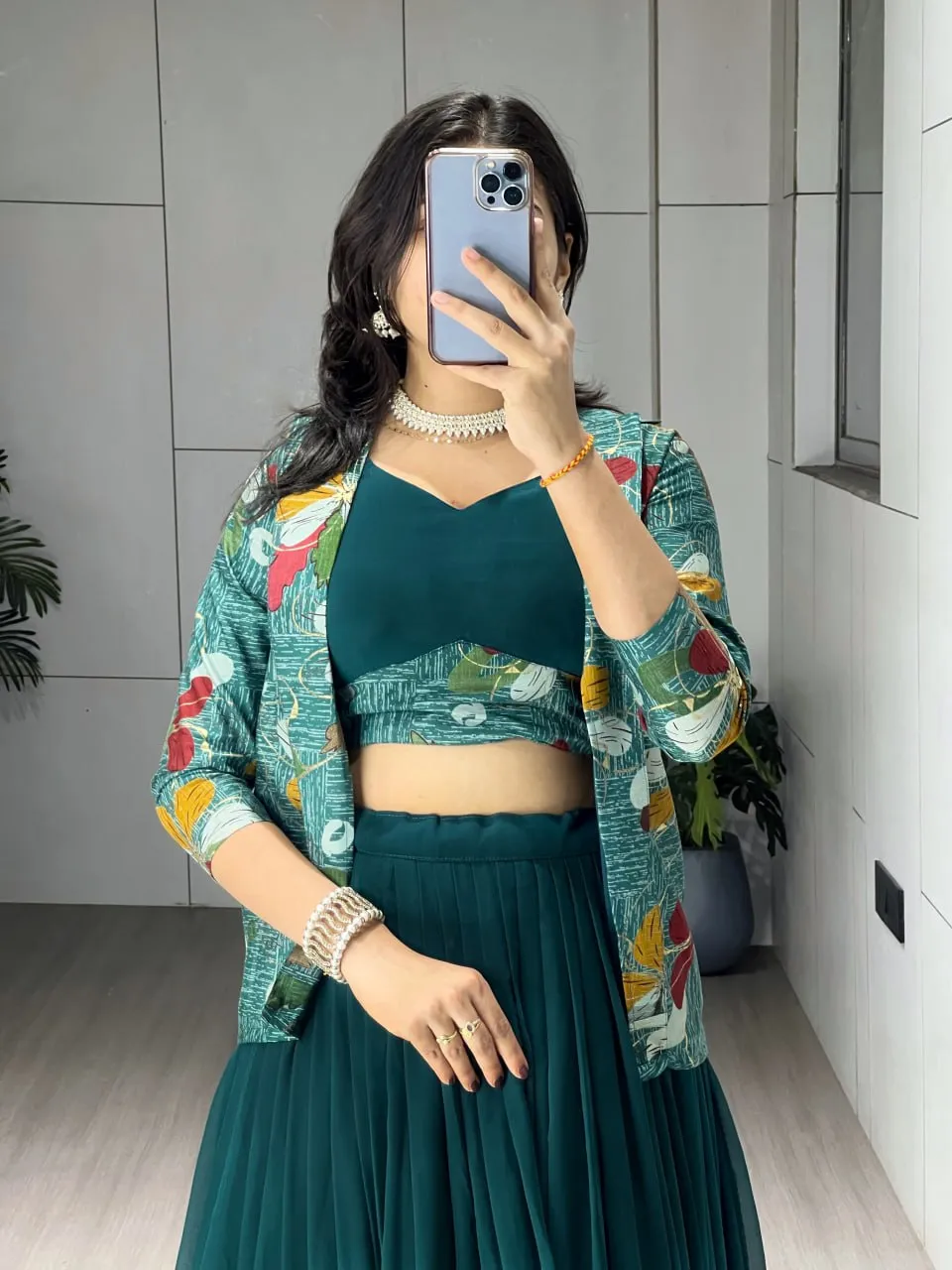 WMT 8231 Heavy Gorgette Occasion Lehenga Choli