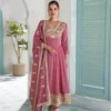 Zarin Vihanika Heavy Silk Festival Wear Readymade Dress for woman