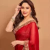 Kiara Madhuri Rangoli Silk Embroidery Work Party Wear for woman